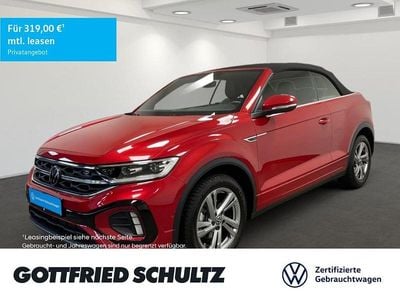 Gebraucht VW T-Roc Cabriolet R-line 150 PS (110 kW) 2025 Rot Cabrio