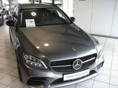 Usata Mercedes C300e AMG line 306 CV (225 kW) 2021 Grigio Station wagon