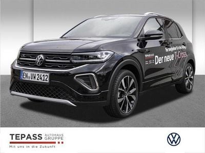 Brugt VW T-Cross R-line 150 HK (110 kW) 2024 Sort SUV