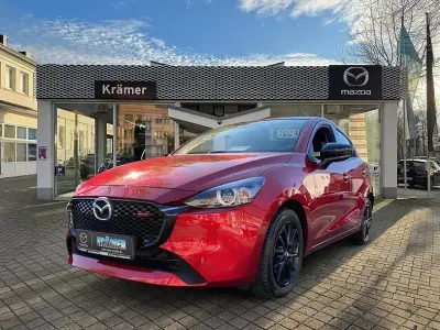 Begagnad Mazda 2 Homura-Line 90 HK (66 kW) 2024 Röd Halvkombi