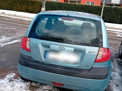 Gebraucht Hyundai Getz 63 PS (46 kW) 2006 Blau Kleinwagen