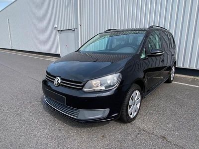 Gebraucht VW Touran Comfortline 105 PS (77 kW) 2010 Schwarz Van / Kleinbus