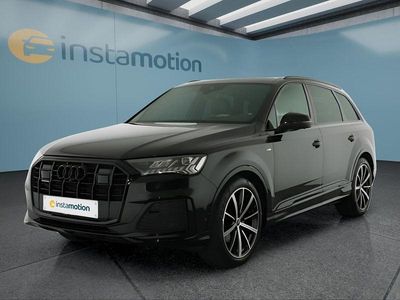 Second-hand Audi Q7 S-Line 286 CP (210 kW) 2023 Negru SUV