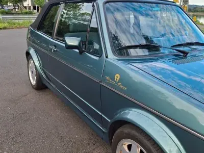 Gebraucht VW Golf Cabriolet 98 PS (72 kW) 1990 Grün Cabrio