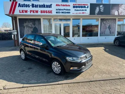 Gebraucht VW Polo Comfortline 90 PS (66 kW) 2014 Schwarz Limousine