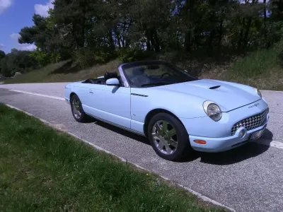 Gebraucht Ford Thunderbird 284 PS (208 kW) 2003 Blau Cabrio