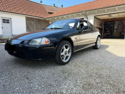 Gebraucht Honda CR-X 125 PS (91 kW) 1994 Schwarz Cabrio