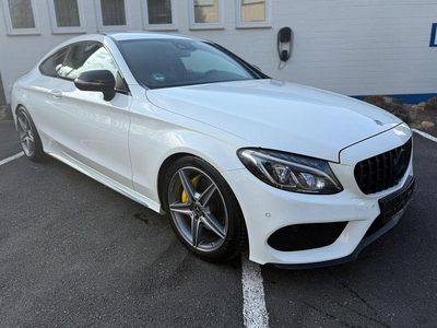 Gebraucht Mercedes C200 AMG 184 PS (135 kW) 2017 Weiß Coupé