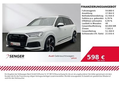 gebraucht Audi Q7 55 TFSI e quattro S line Matrix Pano B&O AHK