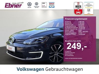 gebraucht VW e-Golf Golf VIICCS+W-PUMPE+ACC+PASSIST+SITZHZG+