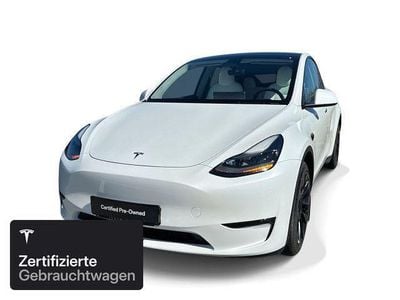 Gebraucht Tesla Model Y Long Range AWD 258 kW (351 PS) 2024 Weiß SUV