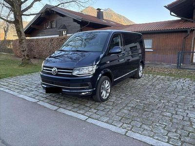 Usata VW T6 Highline 204 CV (150 kW) 2015 Blu Furgone