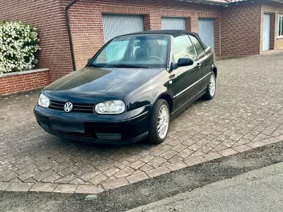 Brugt VW Golf Cabriolet 115 HK (84 kW) 2001 Sort Cabriolet