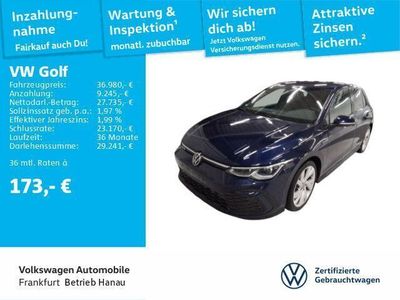 Blau Gebraucht 2024 VW Golf VIII GTD Limousine | 36.980 € (Fairer Preis)
