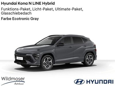 gebraucht Hyundai Kona ❤️ N LINE Hybrid ⌛ Sofort verfügbar! ✔️ mit 4 Zusatz-Paketen