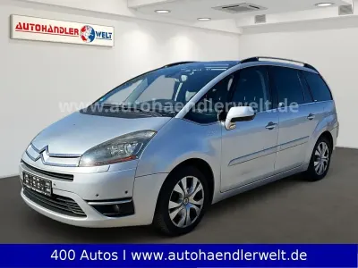 Gebraucht Citroën Grand C4 Picasso Exclusive 109 PS (80 kW) 2007 Silber Van / Kleinbus