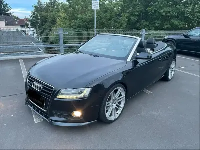 Gebraucht Audi A5 Cabriolet Exclusive 245 PS (180 kW) 2010 Schwarz Cabrio