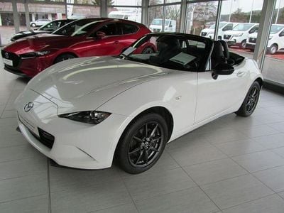 Gebraucht Mazda MX5 Exclusive-Line 131 PS (96 kW) 2017 Weiß Cabrio