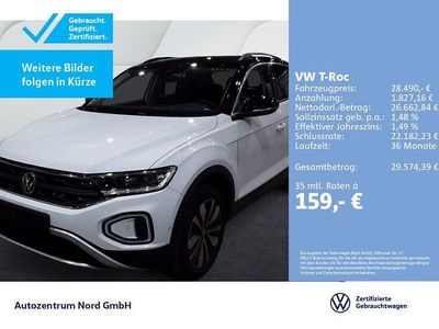 Second-hand VW T-Roc Goal 150 CP (110 kW) 2025 SUV