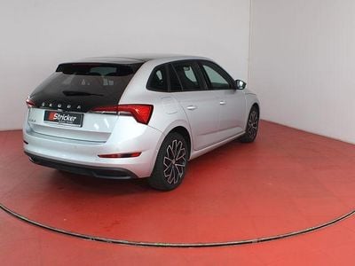 Gebraucht Skoda Scala Style 150 PS (110 kW) 2019 Brilliantsilber metallic (metallic) Kleinwagen