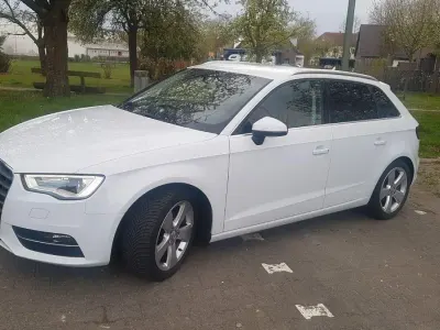 Begagnad Audi A3 S-Line 125 HK (91 kW) 2016 Vit Sedan
