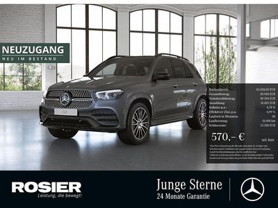 Grau / selenitgrau (metallic) Gebraucht 2021 Mercedes GLE350 AMG SUV | 65.858 €