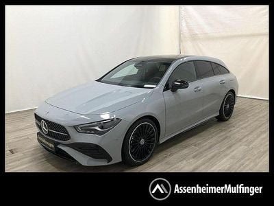 Grau manufaktur lack manufaktur alpingrau uni Gebraucht 2025 Mercedes CLA220 Shooting Brake Kombi | 47.980 €