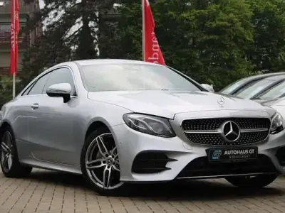 Brugt Mercedes E200 AMG 184 HK (135 kW) 2019 Sølv Coupe