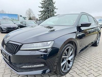 Gebraucht Skoda Superb SportLine 200 PS (147 kW) 2022 Schwarz Limousine
