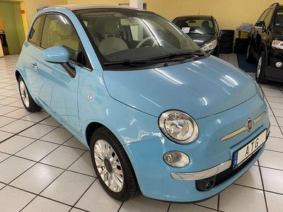 Gebraucht Fiat 500 Lounge 69 PS (50 kW) 2014 Blau Cabrio