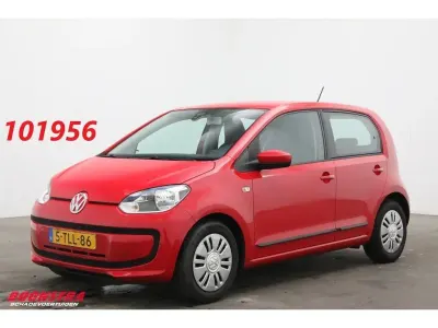 Gebraucht VW up! move up! 60 PS (44 kW) 2014 Rot Kleinwagen
