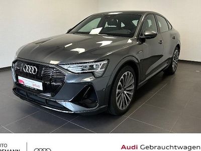 Grau Gebraucht 2021 Audi Q8 Sportback e-tron S-Line SUV | 48.680 € (Fairer Preis)
