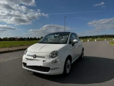 Gebraucht Fiat 500 Lounge 69 PS (50 kW) 2017 Weiß Kleinwagen