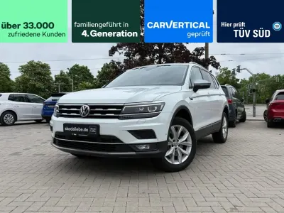 Gebraucht VW Tiguan Allspace 200 PS (147 kW) 2021 Pure white SUV