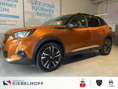 Gebraucht Peugeot e-2008 GT 100 kW (136 PS) 2021 Orange SUV