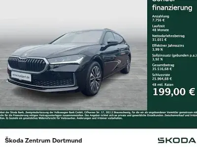 Brugt Skoda Superb Selection 204 HK (150 kW) 2025 Sort Stationcar
