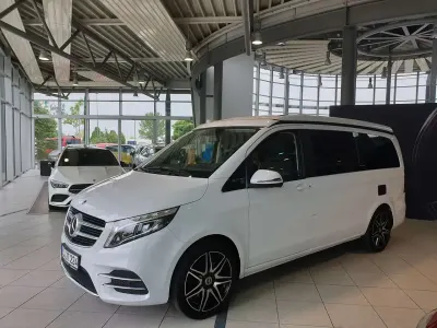 Brugt Mercedes E250 Marco Polo 190 HK (139 kW) 2019 Hvid Stationcar