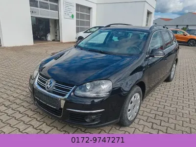 Gebraucht VW Golf VI Comfortline 122 PS (89 kW) 2009 Schwarz Kleinwagen