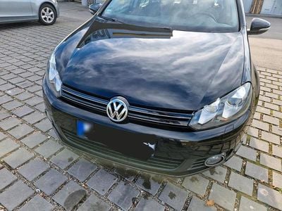 Gebraucht VW Golf VI 122 PS (89 kW) 2010 Schwarz Kleinwagen