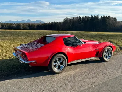 Gebraucht Corvette Stingray 190 PS (139 kW) 1973 Rot Coupé