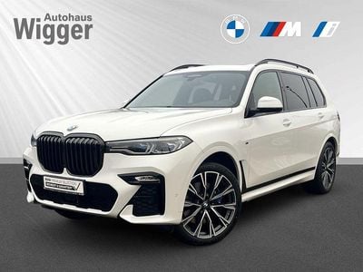 Weiss Gebraucht 2021 BMW X7 Sport Line SUV | 79.900 € (Teuer)