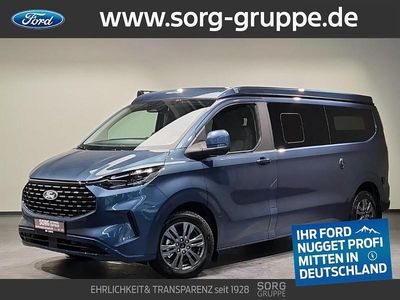 Neu Ford Tourneo Custom Nugget 170 PS (125 kW) 2026 Blau, chromeblue met. Van