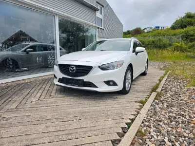 Gebraucht Mazda 6 Center-Line 150 PS (110 kW) 2015 Weiß Kombi