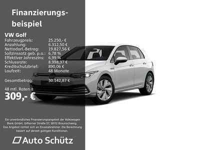 Usata VW Golf VIII Style 131 CV (96 kW) 2024 Bianco Berlina