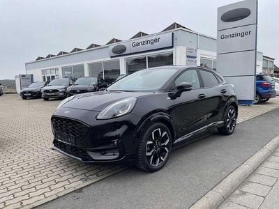 Gebraucht Ford Puma ST-Line X 125 PS (91 kW) 2022 Obsidianschwarzmetallic (metallic) SUV