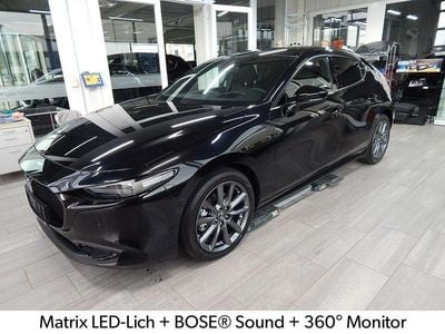 Neu Mazda 3 Exclusive 140 PS (102 kW) 2025 Schwarz Limousine