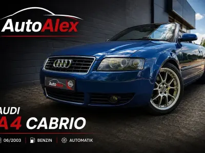 Gebraucht Audi A4 Cabriolet Sport 170 PS (125 kW) 2002 Blau Cabrio