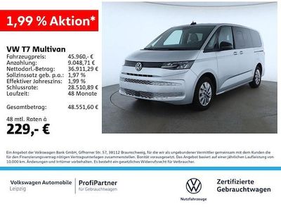 Gebraucht VW Multivan Basis 204 PS (150 kW) 2024 Silber Van