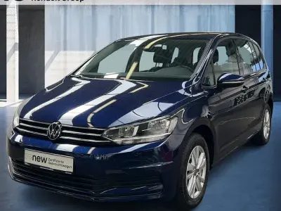 Gebraucht VW Touran Comfortline 150 PS (110 kW) 2023 Atlantik blue metallic Van / Kleinbus