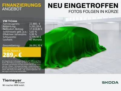 Brugt VW T-Cross R-line 150 HK (110 kW) 2021 Sort SUV